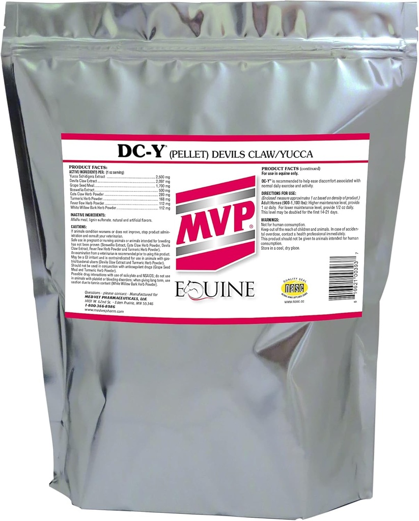 DC-Y (15lb) Aids in Minimizing Aches and Tenderness Associated with Every Day AttivitÃ in Cavalli