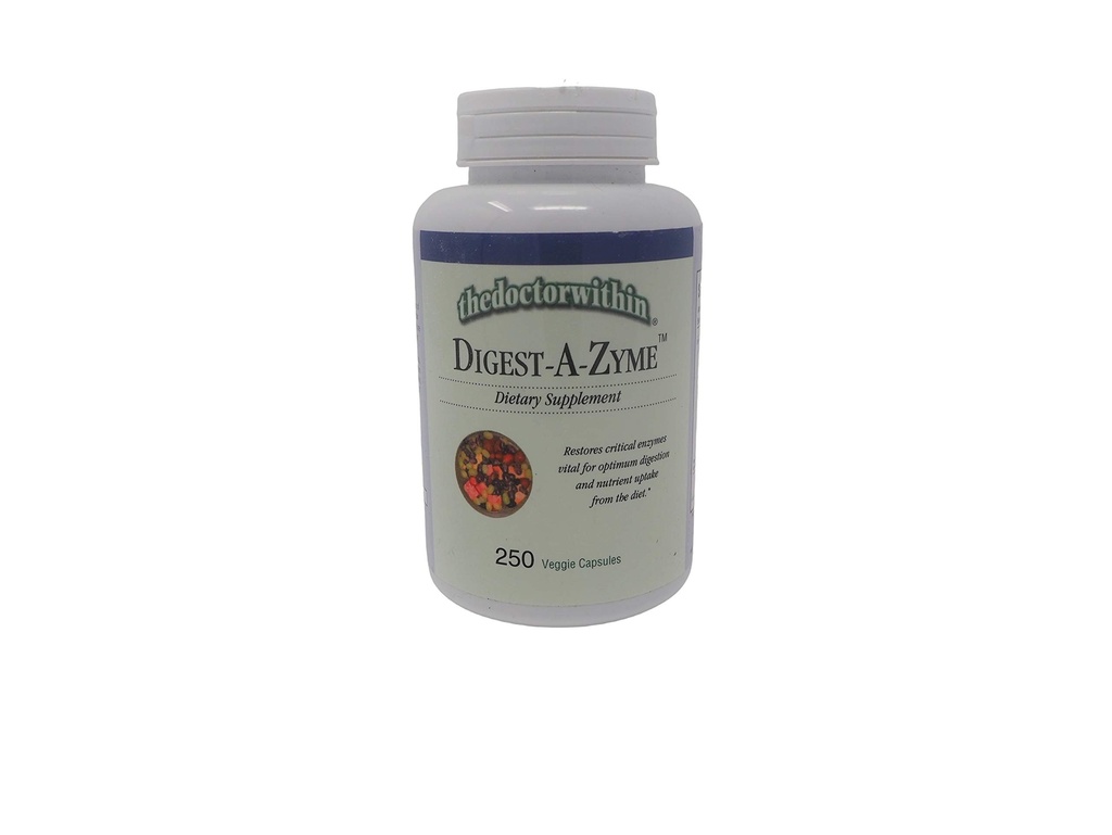 The Doctor Inside - Digest-A-Zyme - Restores Critical Digestive Enzymes - 250 capsule vegetali