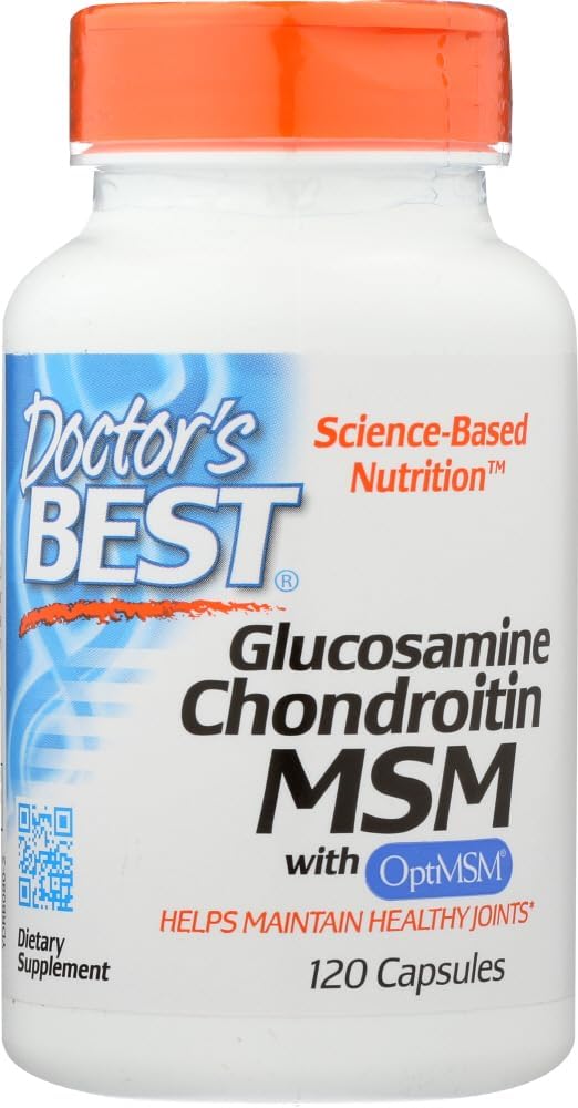 Migliore Glucosamina/Chondroitin/MSM del medico, capsule, 120 conte