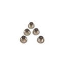 Apparecchi acustici Domes Smoky Gray Suggerimenti per l'orecchio Pezzi comodi per l'amplificatore acustico Open Fit BTE PSAP Kit Invisible 8mm (M * 5)