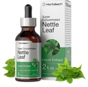 Horbäach Nettle Leaf Extract Drops | 2 fl oz | Alcohol Free | Supplemento liquido vegetariano | Non-GMO, Tintura senza glutine