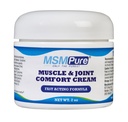 KALA HEALTH MSMPure Max Strength MSM Cream – 2 oz, Fast-Absorbing, Formula non tenuta per il comfort e la flessibilità – MSM USA-Made