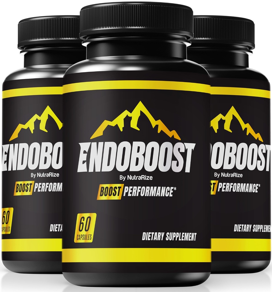 (3 Pack) Endoboost per gli uomini - (Official) Endoboost Performance, Endo Boost Supplements, Endoboost Boost Capsule, Endobost Recensioni for Health Pills Pro Advanced Formula (180 Capsules)