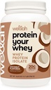Wellah Protein Your Whey (30 porzioni, aromatizzato al cocco) - Proteine dell'isolato del siero