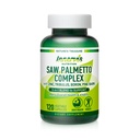 Supporto per la prostata e urinaria per gli uomini – Complesso Palmetto a 5 in-1 con zinco, Tribulus, Boron, Pine Bark – 120 capsule vegetali