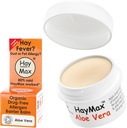 HayMax Allergeni Barrier Balm - Aloe Vera 0.17 fl oz - Organic, Natural & Non-Drowsy Hay Fever & Allergy Relief Balm - Blocchi Polline e altre Particelle Allergeni - Grande per adulti, bambini e donne incinte