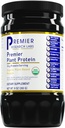 Premier Research Labs Plant Protein - Vegan Plant Based Pea Protein Powder, Organic, Dairy Free, Gluten Free, No Artificial Flavors, Vegetariano, Contiene Pumpkin e proteina di riso - 9 Oz