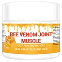 Organic Bee Venom Therapy Serum, Professional Joint & Muscle & Bone Release Cream - 24 ore Soothing Effetto rilascio per schiena, collo, mano, piede, ginocchio, muscolo, spalla, Hip, Nerve