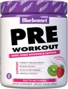 Bluebonnet Nutrition Extreme Edge Pre Workout, Muscle Recharging Formula*, Aumenta i livelli di ossido nitrico (NO)*, Soy-Free, Dairy-Free, Strawberry Kiwi, 30 Serve, 10.56 Ounce