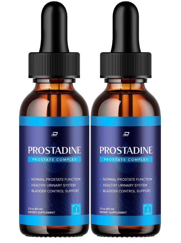 Gocce di Prostadine per la salute - La vescica Problemi urinari - Supplemento di Prostadine, Gocce di Prostatina di Forza Massima, 2024 Nuova Formulazione Migliorata, Prostadina (2 Pack- 2 Mesi di Alimentazione)