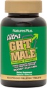 NaturesPlus Ultra GHT Maschio - 90 Compresse di rilascio prolungate - Massima resistenza naturale ormone della crescita Boost - Gluten Free - 30 Serve