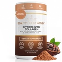 Peptidi di collagene idrolizzati Polvere con vitamina C & Resveratrolo - Capelli, Pelle e Vitamine Unghie per Donne & Uomini - Bone e Supplemento Congiunto - Cioccolato aromatizzato - 16 oz
