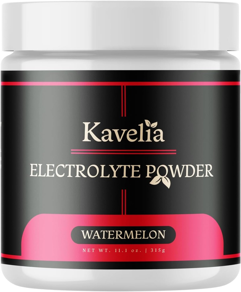 Ultra Premium Electrolyte Powder Keto Diet - Minerali essenziali, Compreso calcio, magnesio e potassio, con vitamine C, D3, e K2 (Regular, Watermelon)