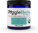 Ultimate Turkey Tail 8:1 estratto da Doggie Herbs – 389mg Beta Glucan per 1g Scoop (39%), contiene solo polisaccaridi – 100g