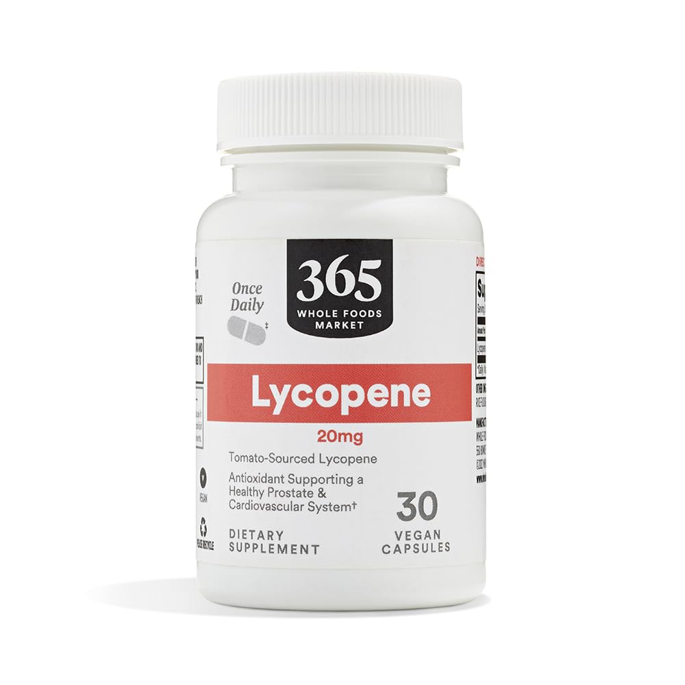 365 da Whole Foods Market, Lycopene 20 mg, 30 Conte
