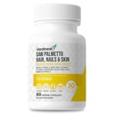 Hair, Nails & Skin Care con – Saw Palmetto, Biotin, Amla - 60 Non OGM, Gluten Free, Veggie Capsule per Uomini e Donne