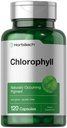 Horbäach Chlorophyll Capsule | 120 Count | Non OGM e Gluten Supplemento gratuito | Pigmento naturale