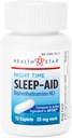GeriCare Difenidramina notturna HCl 25 mg, Caplets Sleep-Aid, 72 Conte (Pack of 1)