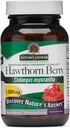 La risposta della natura Hawthorn Berry | aiuta a mantenere un sistema cardiovascolare sano | senza glutine, non OGM & Kosher Certificato | Veggie Capsules 90ct
