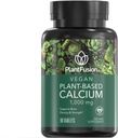 PlantFusion Vegan Calcium, Premium Plant Based Calcium (1000mg) Fonte da alghe rosse islandese, Magnesio Plus, D3, K2, e Boron, 90 compresse vegane