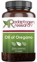 Olio di Origano Softgels - Integratore Olio d'Origano con Carvacrol Altamente Concentrato - Supporti Detergente Intestinale - Pillole Piccolo (60 Softgels) Oro