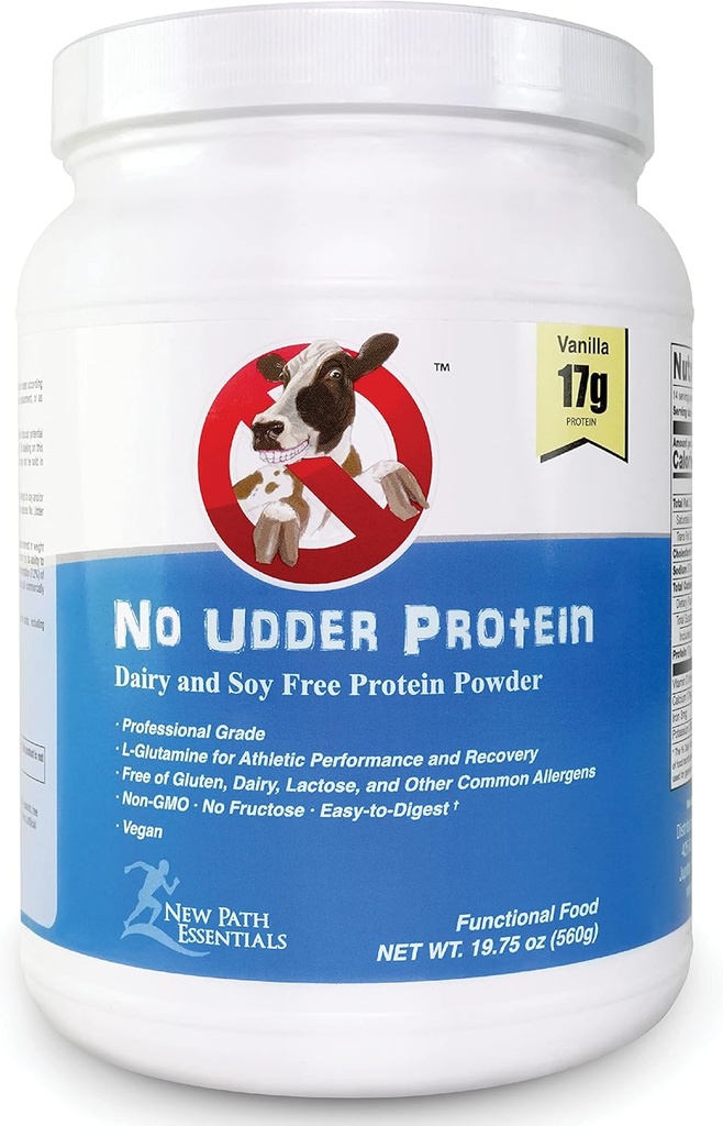 Polvere di proteina di latte di Udder Free Vegan Soy Free Protein, luce di Vanilla