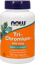 NOW Foods - Tri-Chromium 500 mcg. - 180 Capsule Vegetariani
