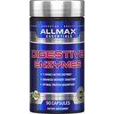 ALLMAX Digestivo ENZYMES - 90 capsule - Supporta una maggiore digestione nutriente e assorbimento ottimale delle proteine - con 11 enzimi altamente attivi - 90 Serve