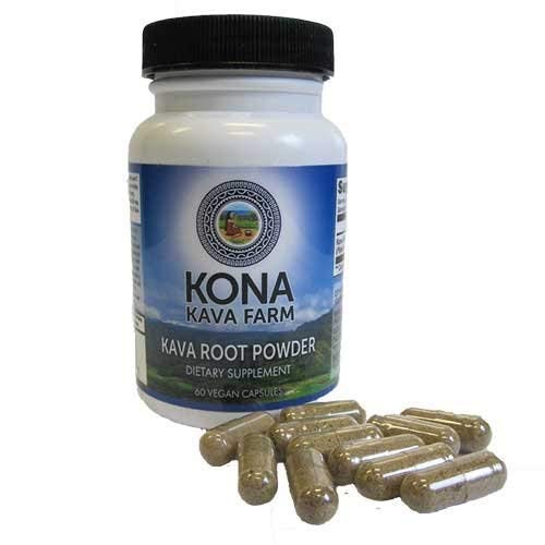 Kava Root Only Premium Capsules | Kava Root Extract Powder Capsule 10% Kavalactone | Kava Root Supplemento per il relax (60 capsule)
