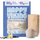 Happy Viking Vanilla Plant Protein Powder, Creato da Venus Williams, 20G Protein, Low Carb, Keto, Vegan, Gluten-Free, Non-GMO, Superfoods, Sostituzione Meal completa, 1 Canister (24 oz.)