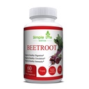 Estratto di polvere di radice di barbabietola organica - Booster di ossido nitrico per gli uomini e le donne - Organic non-GMO Gluten Free Vegan Beets - 60CT