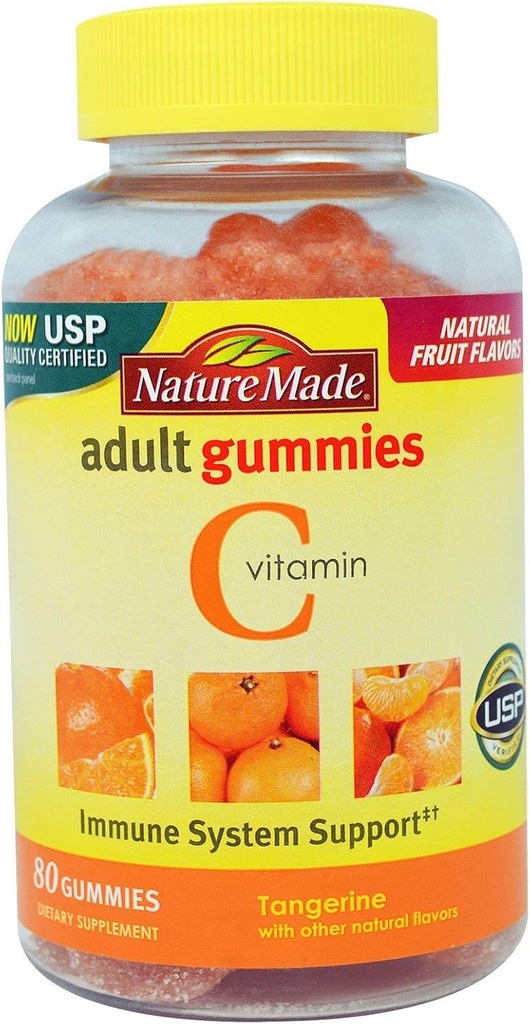Nm Adult Gummies Vitamina Dimensioni 80ct Pv Adulti Gummies Vitamina C 80ct
