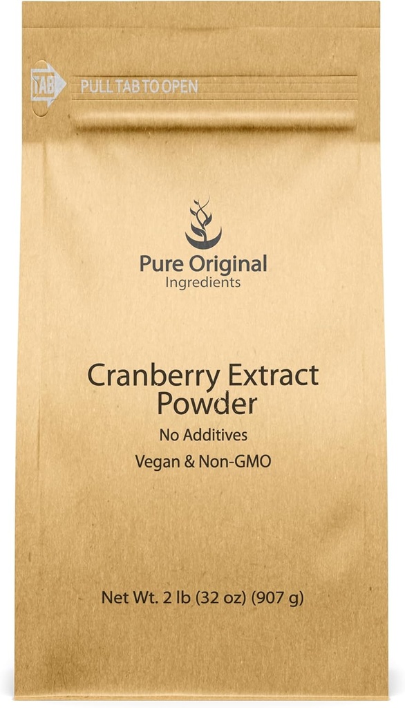 PURE ORIGINAL INGREDIENTI estratto di mirtillo, senza glutine, supplemento di erbe (2 sterline)