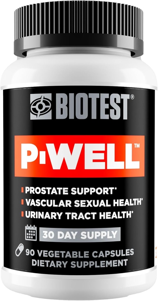 Biotest P-Well - Protocollo a monte, 30 Serve - 180mg Pomegranate Punicalagins, 30mg Lycopene, 500mg Cranberry 50:1-90 Capsule