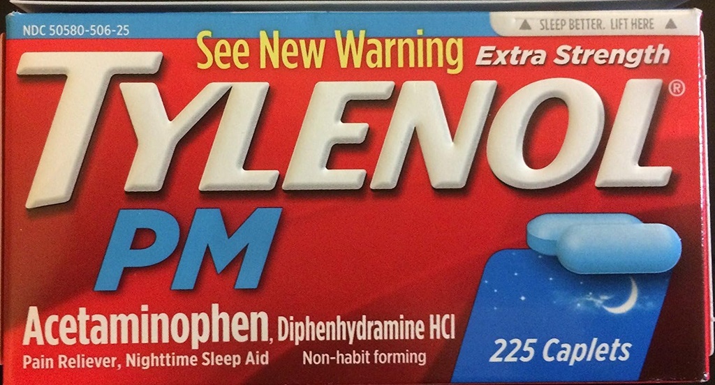 Tylenol PM Capelli Extra Forza (225 ct.) (2 Confezione)