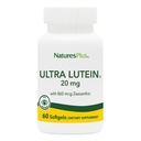 NaturesPlus Ultra Lutein 20 mg - 60 Softgels - Supporto nutrizionale per la funzione sana degli occhi - 60 Serve