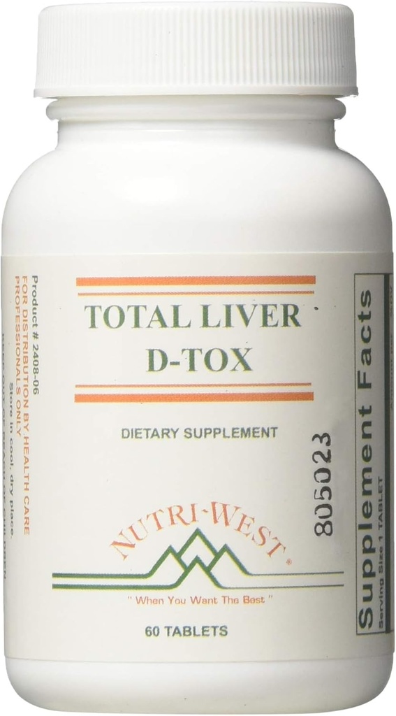 Nutri-West - Totale Liver-D-Tox - 60