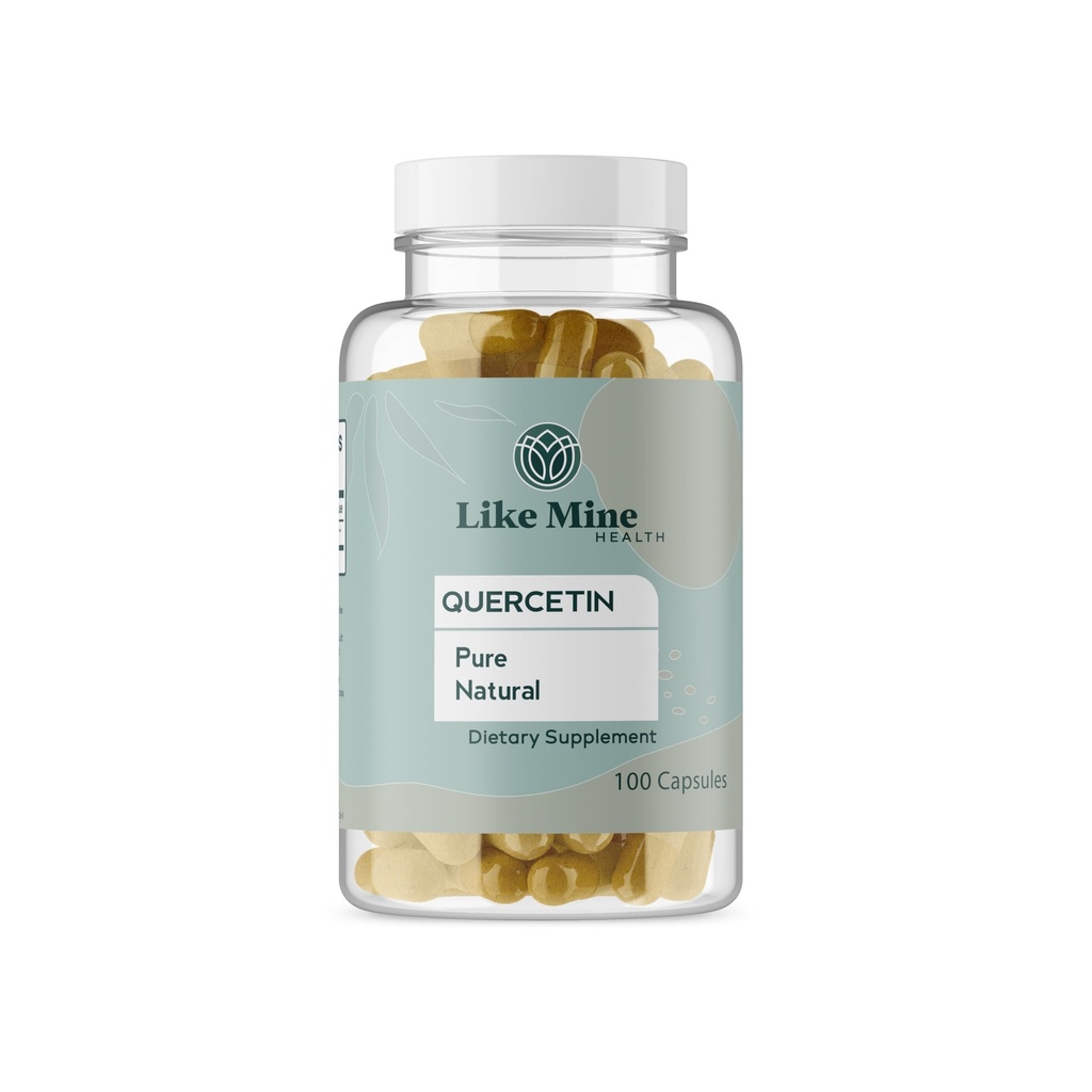 Come Mine Quercetin (100 capsule), Pure & Natural, Single Ingredient, Integratore alimentare per le donne