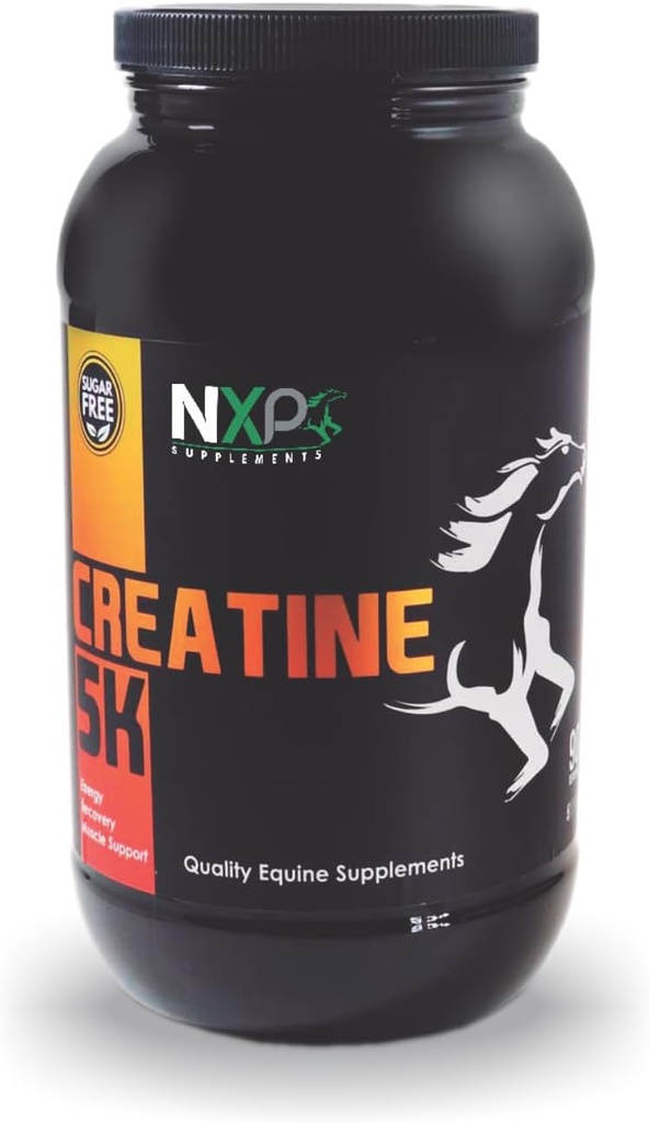 Creatina 5K - Energy Muscle Support Recovery Power Strength Endurance Stamina Integratori per Cavalli 5 lb (90 Serve)