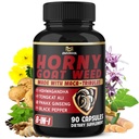 BMVINVOL Arrapato Capsula di erba con Maca, Ginseng, Tribulus Terrestris, Ashwagandha, Pepe nero - 90 Conteggio per 3 mesi di fornitura