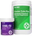 Pet MD Canine Tabs Advanced Multivitamin & Sgabello Fix