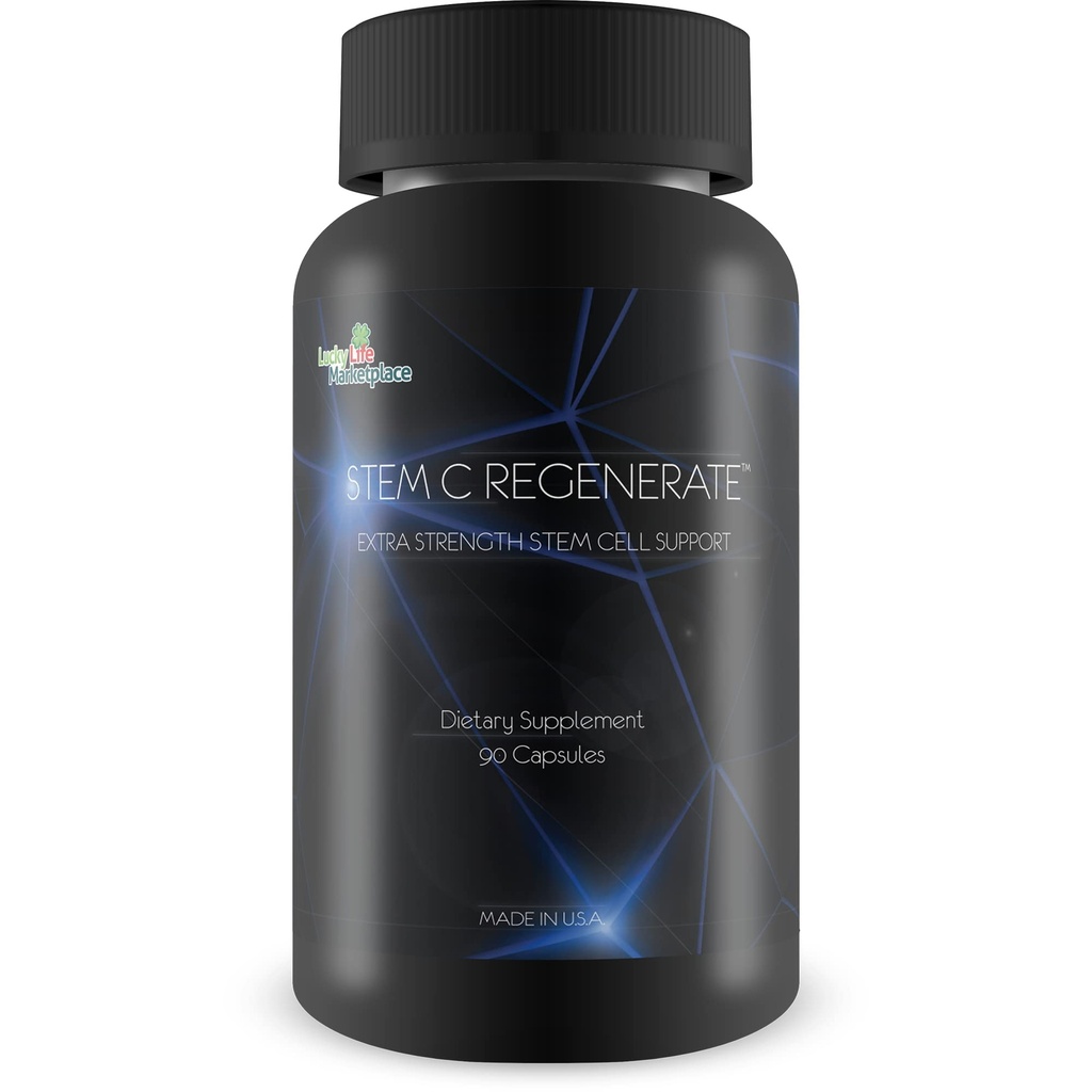 Stem C rigenerare - Supporto naturale della cella dello stelo - Supporto di aiuto cellule staminali naturali potenziate, infiammazione ridotta e ossidazione - Migliori integratori di cellule staminali autoproclamati