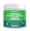Polvere di succo di erba di orzo organico - Cresciuto nel suolo vulcanico di Utah - Raw & BioActive Form, freddo-pressed poi CO2 asciugato – senza glutine, senza OGM, Vegan - Complementi polvere di succo di erba - 5.3 oz