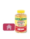 Spring Valley Omega-3 da Fish Oil, 1000 mg, 120 Count + STS Sticker.