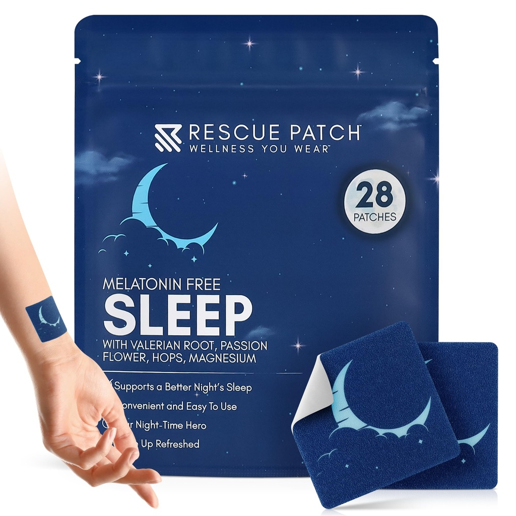 Dormire per adulti Extra Forza | Patch Sonno naturale per adulti | Melatonin-Free Sleep Patch per il relax e la notte riposante – Formula di lunga durata