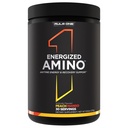 Regola 1 Amino Energizzato – In qualsiasi momento Energy and Recovery Support with BCAAs, Glutamine, Citrulline, Beta Alanine, and Caffeine from Green Coffee & Tea Leaf Extracts (30 Servings, Peach Mango)