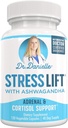 Stress Lift | Migliore Ashwagandha Supplemento - 5 in 1 Organic Stress Relief, Supporto surrenale, Joy, Mood & Thyroid Support | Relax The Mind, Boost Mood, Relieve Stress 120 Vegan Capsule
