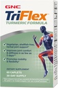 GNC TriFlex Turmeric Formula, Migliora il comfort e lo stress congiunti, promuove la mobilità e la flessibilità, 60 Caplets