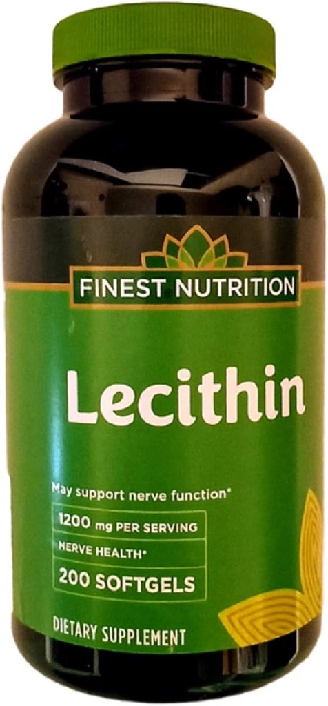Lecitina di nutrizione più fine 1200mg Softgels 200 ea di nutrizione più fine