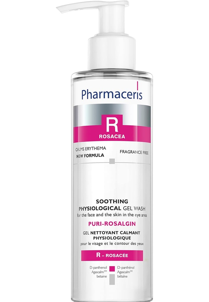 Pharmaceris R - PURI-ROSALGIN viso gel lavaggio per pelle Rosacea (200 ml) di Dr. Irena Eris - Pharmaceris R